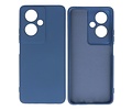 BAOHU Hoesje Geschikt voor de OPPO A79 - Fashion Backcover Hoesje - Colorful Telefoonhoesje - Navy
