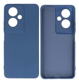 BAOHU Fachion Hoesje voor OPPO A79 Navy