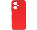 BAOHU Hoesje Geschikt voor de OPPO A79 - Fashion Backcover Hoesje - Colorful Telefoonhoesje - Rood