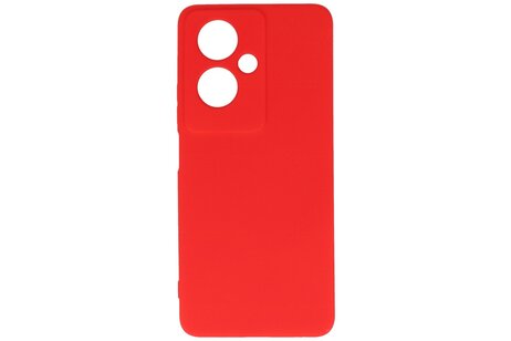 BAOHU Hoesje Geschikt voor de OPPO A79 - Fashion Backcover Hoesje - Colorful Telefoonhoesje - Rood