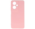 BAOHU Hoesje Geschikt voor de OPPO A79 - Fashion Backcover Hoesje - Colorful Telefoonhoesje - Roze
