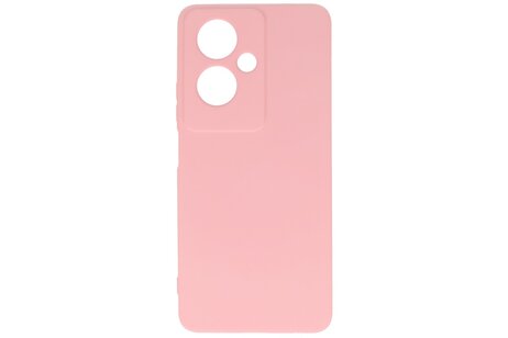 BAOHU Hoesje Geschikt voor de OPPO A79 - Fashion Backcover Hoesje - Colorful Telefoonhoesje - Roze