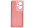 BAOHU Hoesje Geschikt voor de OPPO A79 - Fashion Backcover Hoesje - Colorful Telefoonhoesje - Roze