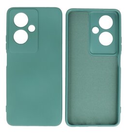 BAOHU Fachion Hoesje voor OPPO A79 Donker Groen