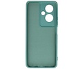 BAOHU Hoesje Geschikt voor de OPPO A79 - Fashion Backcover Hoesje - Colorful Telefoonhoesje - Donker Groen
