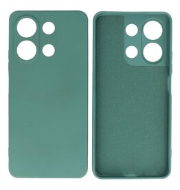 BAOHU Fachion Hoesje voor Xiaomi Redmi Note 13 4G Donker Groen