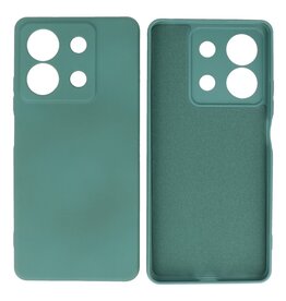 BAOHU Fachion Hoesje voor Xiaomi Redmi Note 13 5G Donker Groen