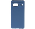 BAOHU Hoesje Geschikt voor de Google Pixel 7 - Fashion Backcover Hoesje - Colorful Telefoonhoesje - Navy