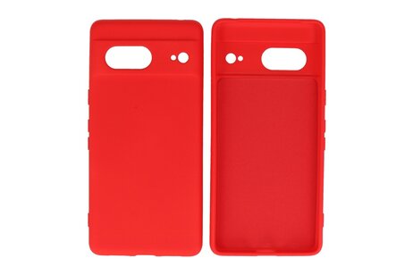BAOHU Hoesje Geschikt voor de Google Pixel 7 - Fashion Backcover Hoesje - Colorful Telefoonhoesje - Rood