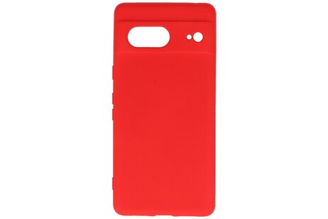 BAOHU Hoesje Geschikt voor de Google Pixel 7 - Fashion Backcover Hoesje - Colorful Telefoonhoesje - Rood