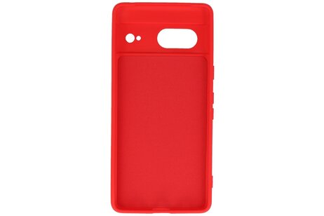 BAOHU Hoesje Geschikt voor de Google Pixel 7 - Fashion Backcover Hoesje - Colorful Telefoonhoesje - Rood