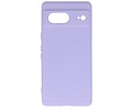 BAOHU Hoesje Geschikt voor de Google Pixel 7 - Fashion Backcover Hoesje - Colorful Telefoonhoesje - Paars