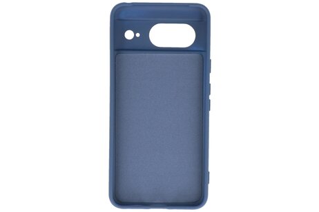 BAOHU Hoesje Geschikt voor de Google Pixel 8 - Fashion Backcover Hoesje - Colorful Telefoonhoesje - Navy