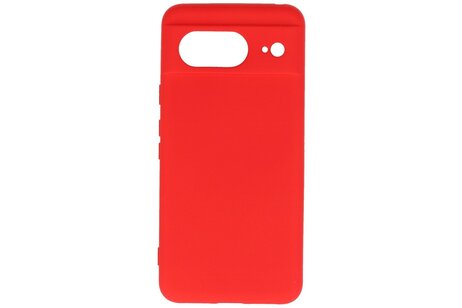 BAOHU Hoesje Geschikt voor de Google Pixel 8 - Fashion Backcover Hoesje - Colorful Telefoonhoesje - Rood