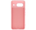 BAOHU Hoesje Geschikt voor de Google Pixel 8 - Fashion Backcover Hoesje - Colorful Telefoonhoesje - Roze