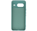 BAOHU Hoesje Geschikt voor de Google Pixel 8 - Fashion Backcover Hoesje - Colorful Telefoonhoesje - Donker Groen