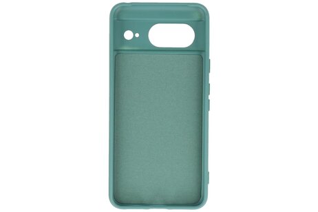BAOHU Hoesje Geschikt voor de Google Pixel 8 - Fashion Backcover Hoesje - Colorful Telefoonhoesje - Donker Groen