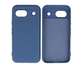 BAOHU Hoesje Geschikt voor de Google Pixel 8A - Fashion Backcover Hoesje - Colorful Telefoonhoesje - Navy