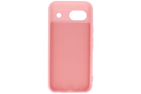 BAOHU Hoesje Geschikt voor de Google Pixel 8A - Fashion Backcover Hoesje - Colorful Telefoonhoesje - Roze