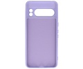 BAOHU Hoesje Geschikt voor de Google Pixel 8 Pro - Fashion Backcover Hoesje - Colorful Telefoonhoesje - Paars