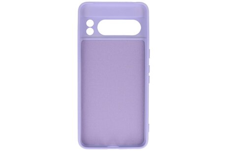 BAOHU Hoesje Geschikt voor de Google Pixel 8 Pro - Fashion Backcover Hoesje - Colorful Telefoonhoesje - Paars