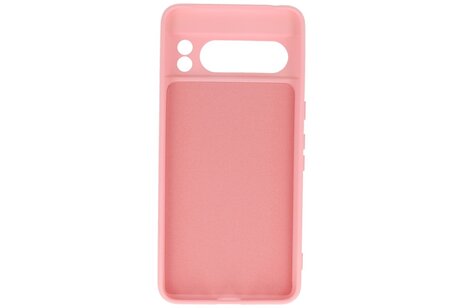 BAOHU Hoesje Geschikt voor de Google Pixel 8 Pro - Fashion Backcover Hoesje - Colorful Telefoonhoesje - Roze