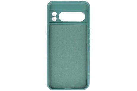 BAOHU Hoesje Geschikt voor de Google Pixel 8 Pro - Fashion Backcover Hoesje - Colorful Telefoonhoesje - Donker Groen