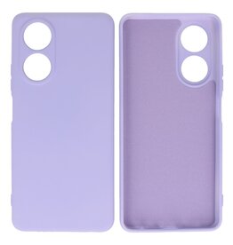 BAOHU Fachion Hoesje voor OPPO A58 4G Paars