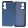 BAOHU Fachion Hoesje voor OPPO A78 4G Navy