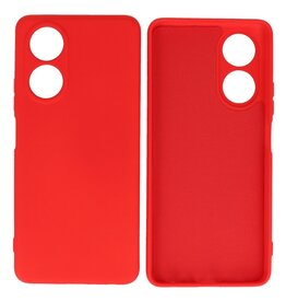 BAOHU Fachion Hoesje voor OPPO A78 4G Rood