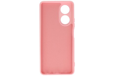 BAOHU Hoesje Geschikt voor de OPPO A78 4G - Fashion Backcover Hoesje - Colorful Telefoonhoesje - Roze