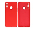 BAOHU Hoesje Geschikt voor de Samsung Galaxy A20s - Fashion Color Backcover Telefoonhoesje - Rood