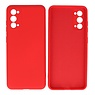 BAOHU Samsung Galaxy S20 Hoesje Fashion Backcover Telefoonhoesje Rood
