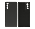 BAOHU Hoesje Geschikt voor de Samsung Galaxy S20 FE - Fashion Color Backcover Telefoonhoesje - Zwart