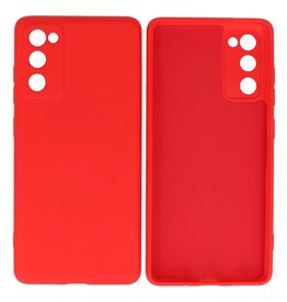 BAOHU Samsung Galaxy S20 FE Hoesje Fashion Backcover Telefoonhoesje Rood
