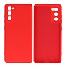 BAOHU Samsung Galaxy S20 FE Hoesje Fashion Backcover Telefoonhoesje Rood