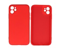 BAOHU Fashion Backcover Telefoonhoesje - Color Hoesje - Geschikt voor iPhone 11 - Rood