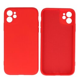 BAOHU iPhone 11 Hoesje Fashion Backcover Telefoonhoesje Rood