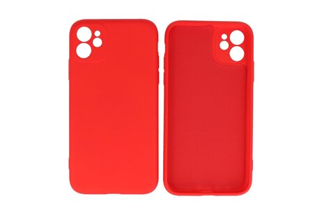 BAOHU Fashion Backcover Telefoonhoesje - Color Hoesje - Geschikt voor iPhone 11 - Rood