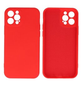 BAOHU iPhone 12 Pro Hoesje Fashion Backcover Telefoonhoesje Rood