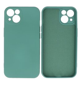 BAOHU iPhone 13 Hoesje Fashion Backcover Telefoonhoesje Donker Groen