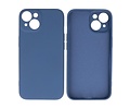 BAOHU Fashion Backcover Telefoonhoesje - Color Hoesje - Geschikt voor iPhone 14 - Navy