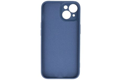 BAOHU Fashion Backcover Telefoonhoesje - Color Hoesje - Geschikt voor iPhone 14 - Navy