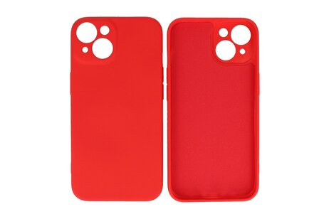 BAOHU Fashion Backcover Telefoonhoesje - Color Hoesje - Geschikt voor iPhone 14 - Rood