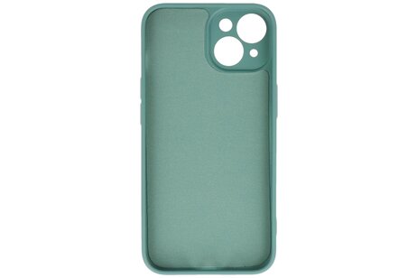 BAOHU Fashion Backcover Telefoonhoesje - Color Hoesje - Geschikt voor iPhone 14 - Donker Groen