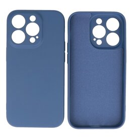 BAOHU iPhone 14 Pro Hoesje Fashion Backcover Telefoonhoesje Navy