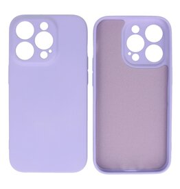 BAOHU iPhone 14 Pro Hoesje Fashion Backcover Telefoonhoesje Paars