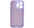 BAOHU Fashion Backcover Telefoonhoesje - Color Hoesje - Geschikt voor iPhone 14 Pro - Paars