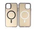 BAOHU Magsafe Hoesje Geschikt voor de iPhone 11 - Magnetic Fashion Backcover Telefoonhoesje - Zwart