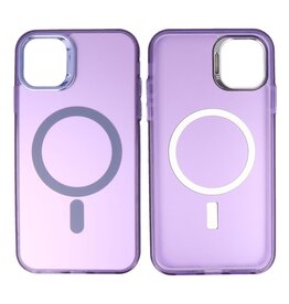 BAOHU Magnetic Fashion Color Hard Case iPhone 11 Paars